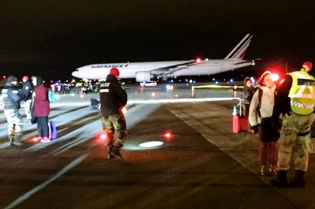 Air France Diverted...