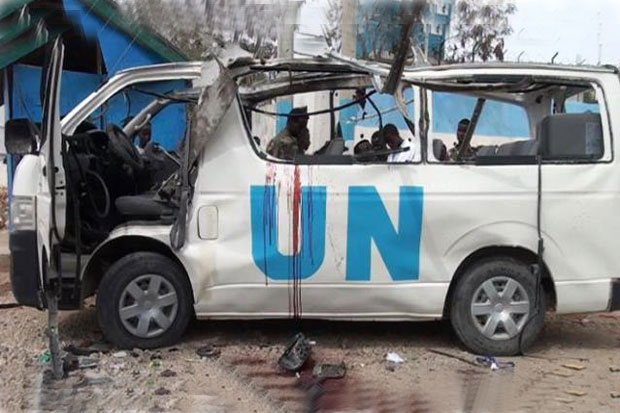 UN Employee Killed in...