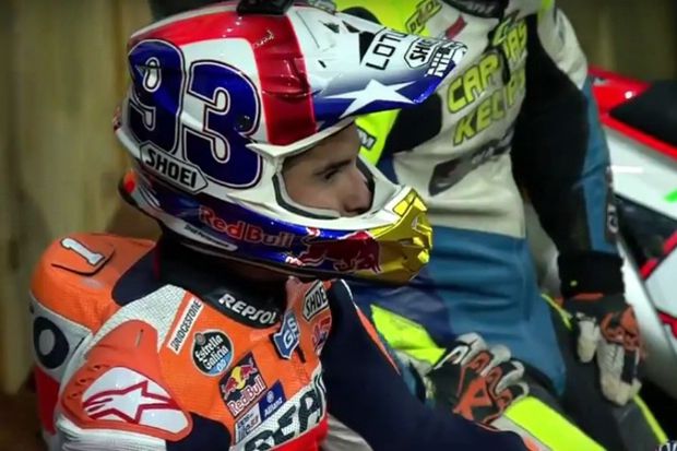 Marquez Akui Belum Lihai...