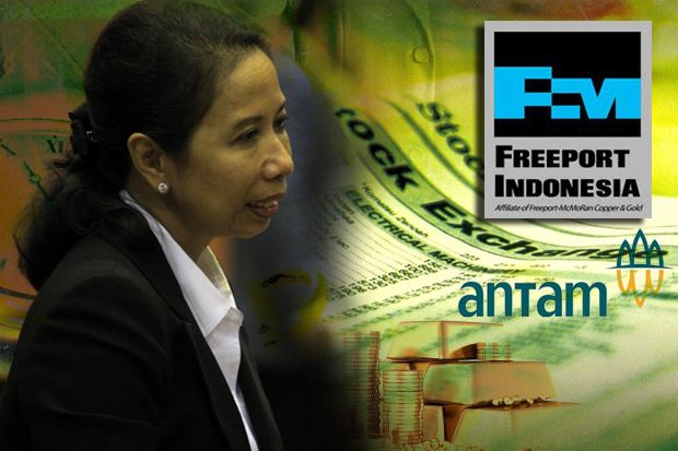 Antam Serap Saham Freeport,...
