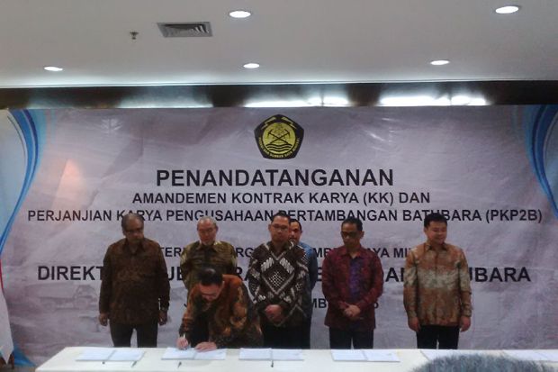 Kementerian ESDM Teken...