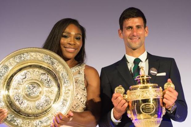 Novak Djokovic & Serena...