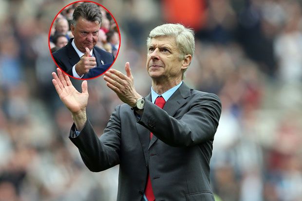 Wenger Dukung Van Gaal,...