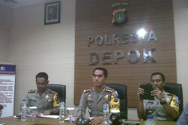 Tiga Polisi Depok Kena...