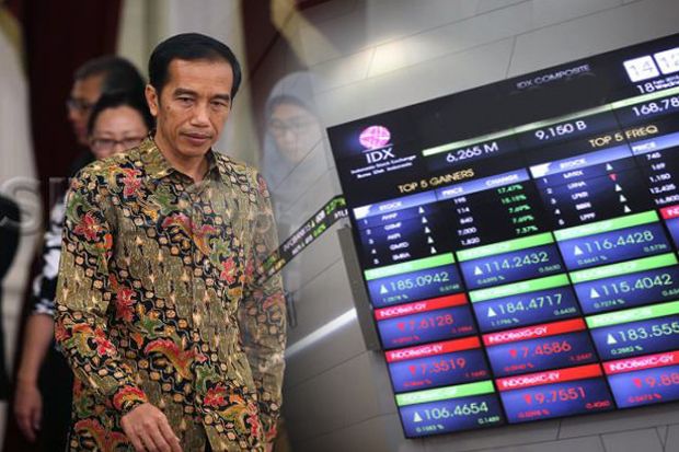 Jokowi Buka Pasar Saham...