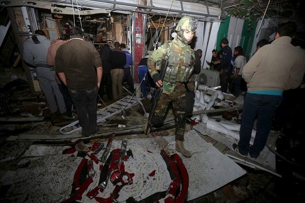 Mal dan Kafe di Baghdad...