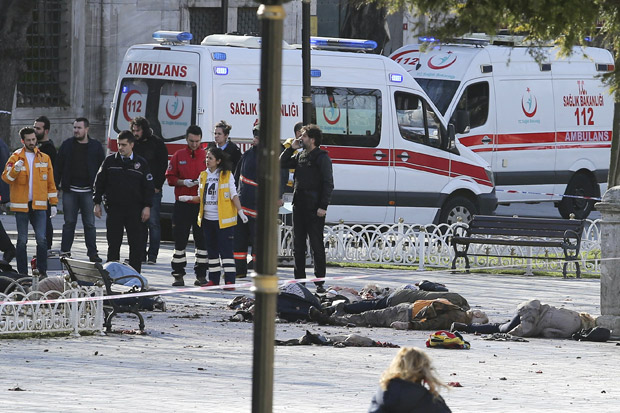Ledakan Bom Hantam Istanbul,...