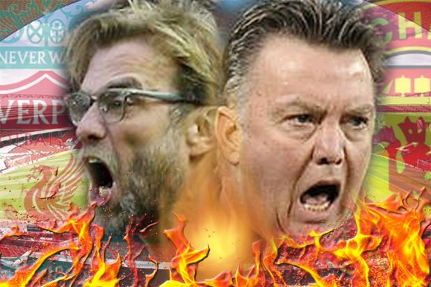 Klopp vs Van Gaal, Perang...