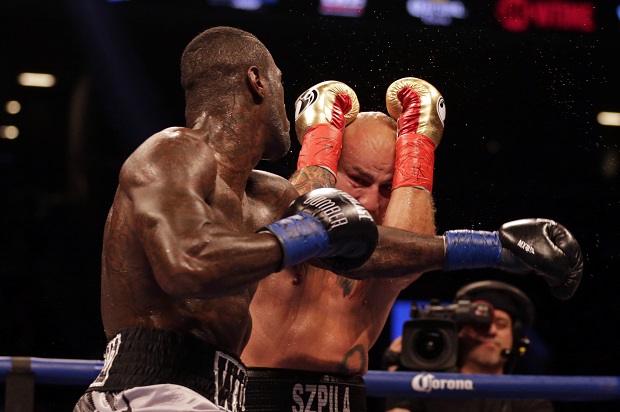 Menang KO, Wilder Kirim...