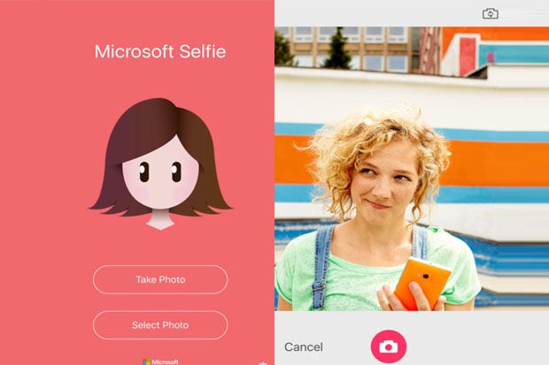 Microsoft Selfie Versi...