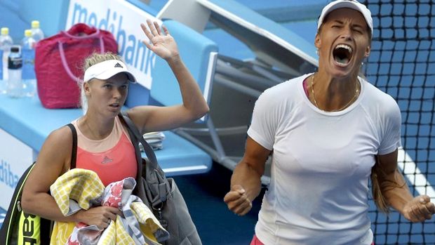 Kejutan, Wozniacki Tersingkir...