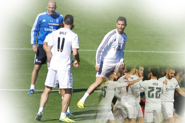 Ronaldo : Bersama Zidane...