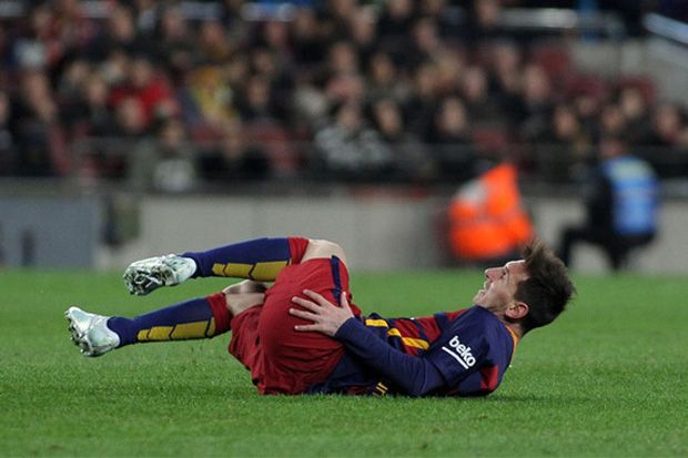 Terkapar Lagi, Messi...