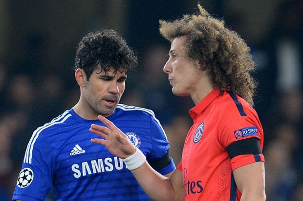 David Luiz Senang Diego...