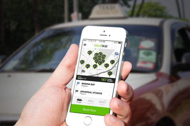 GrabTaxi Tunjuk Bos...