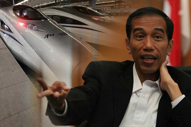 Jokowi Resmikan Kereta...