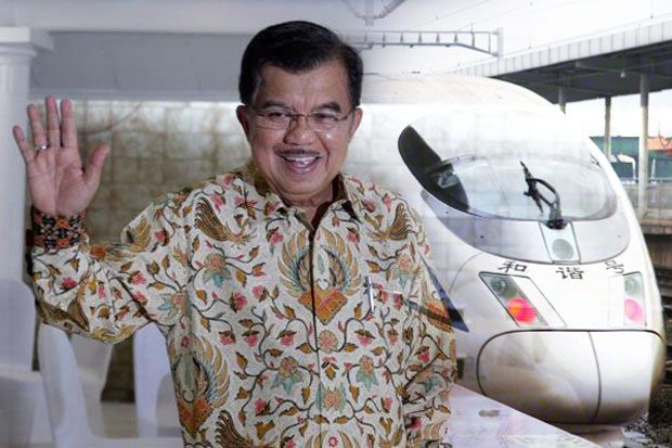 JK Tegaskan Proyek Kereta...