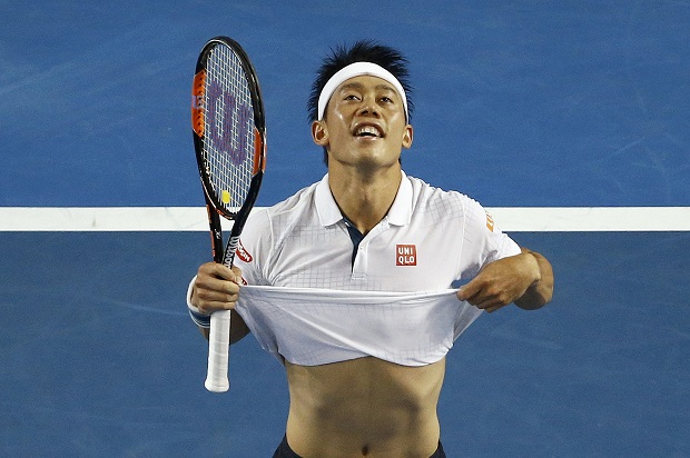 Kei Nishikori Petenis...