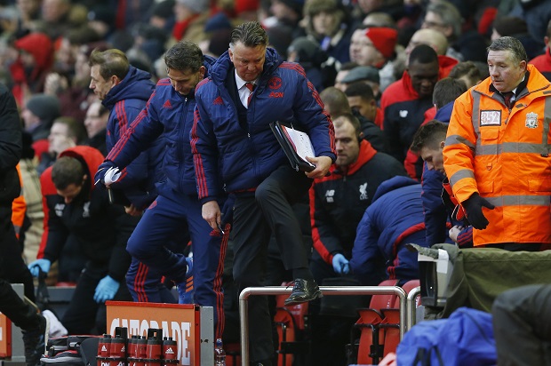 Van Gaal Makin Frustrasi