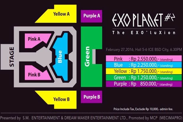 Daftar Harga Tiket Konser...