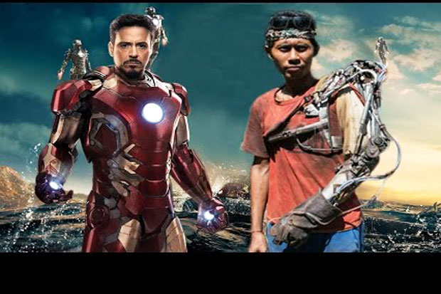 Tawan Feels Iron Man...