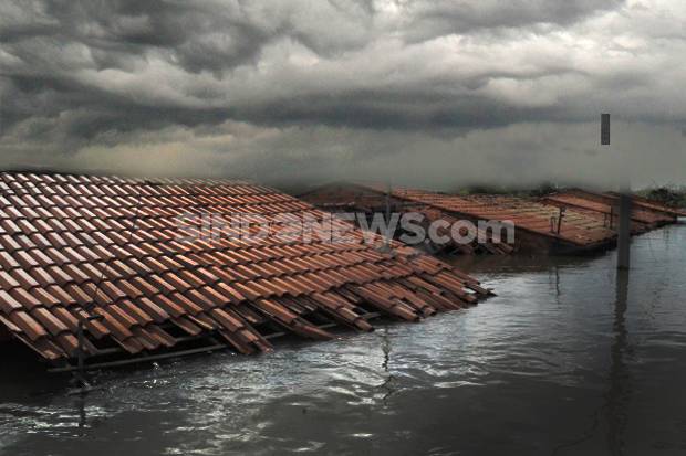 Banjir Terjang Dharmasraya