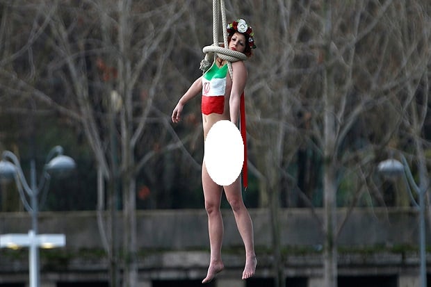 Protes Rouhani di Paris,...