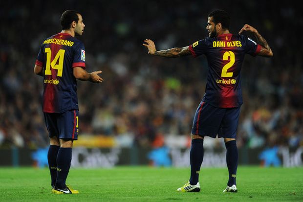 Alves-Mascherano Absen,...