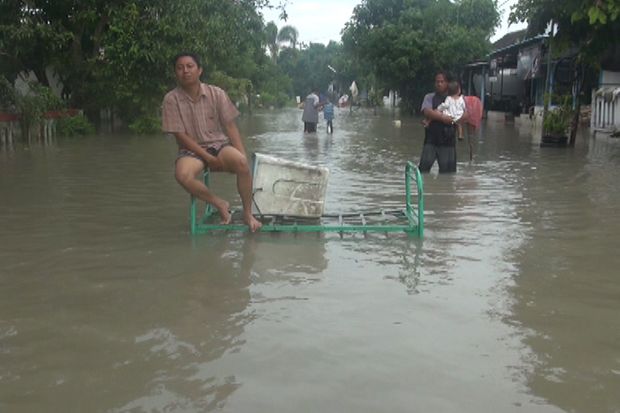 Banjir, Jalur Jombang-Mojokerto...