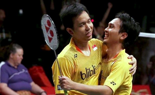 Hendra/Ahsan Raih Gelar...