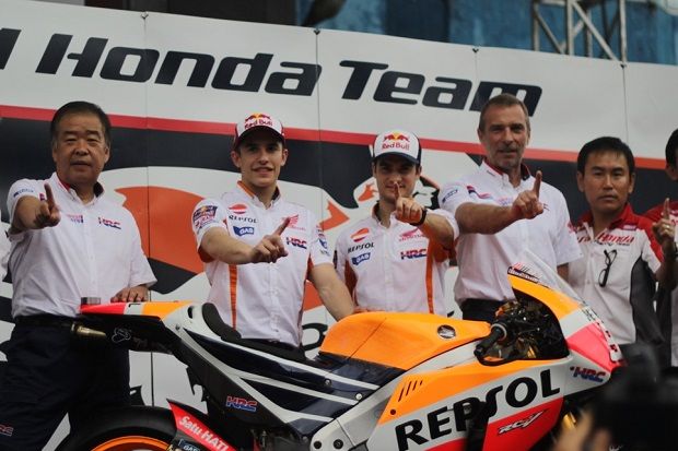 Dengan RC213V 2016,...