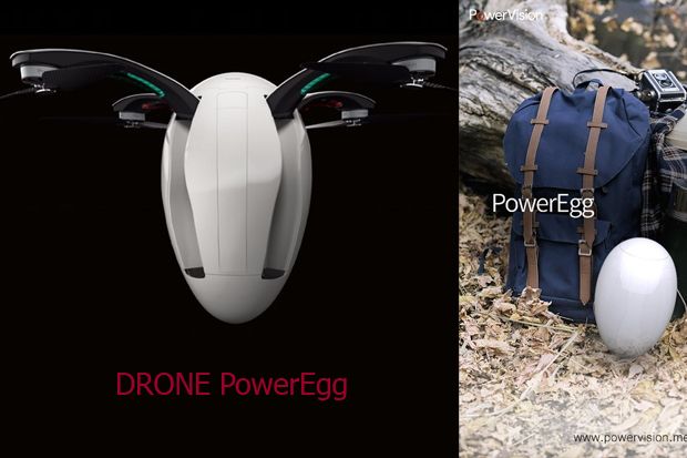 PowerEgg, Drone Berbentuk...