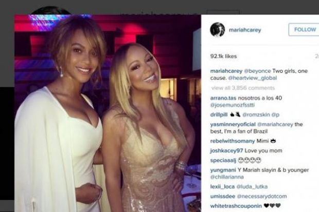 Mariah Carey & Beyonce...