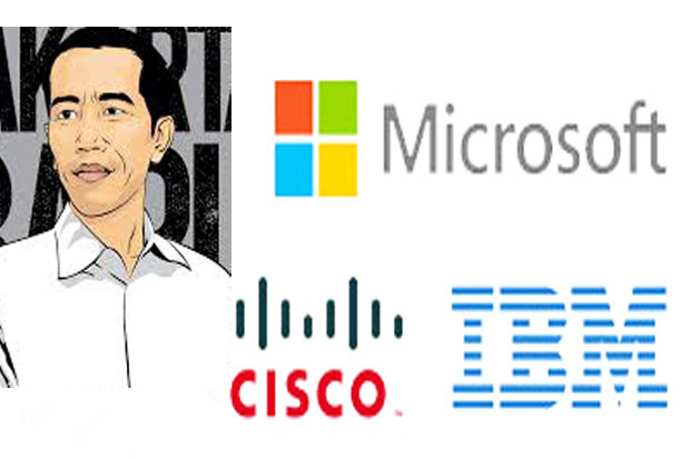 Jokowi Meet CEO IBM,...