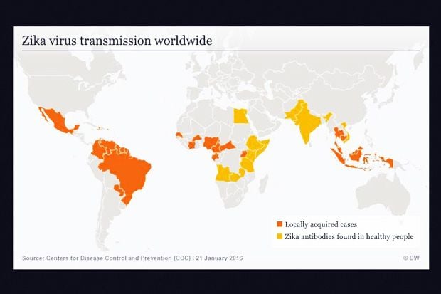 Sampel Virus Zika di...