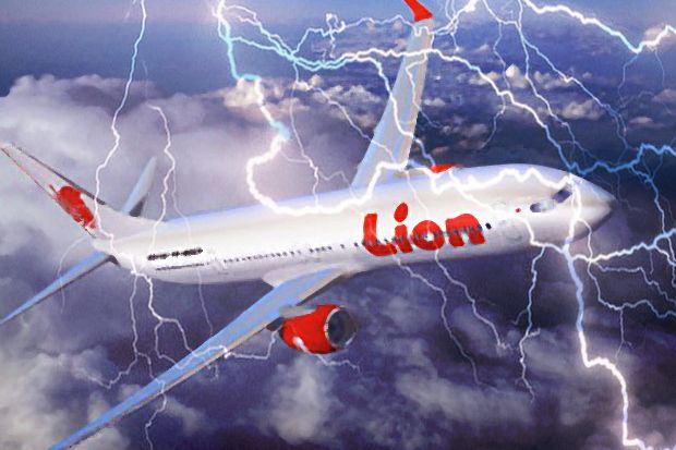 Pesawat Lion Air Tergelincir,...