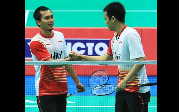 Hendra/Ahsan Menang,...