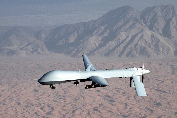 Drone Milik AS Jatuh...