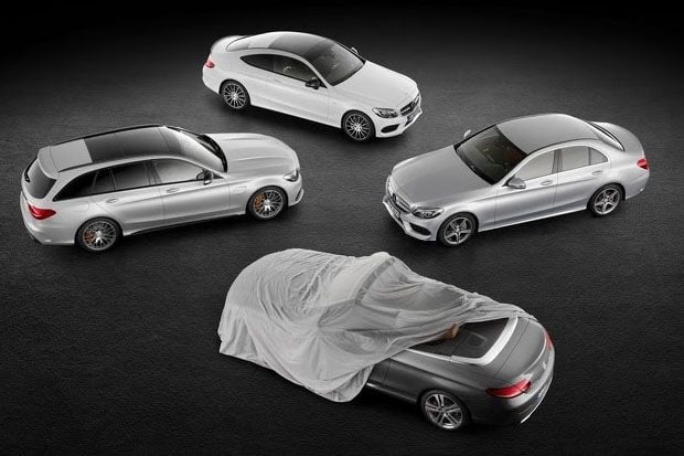 Penampakan AMG C43 Coupe...