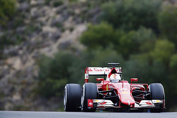 In Barcelona, Vettel...