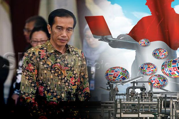 Jokowi Sentil Kementerian...