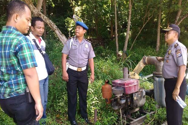 Polisi Razia Penambang...