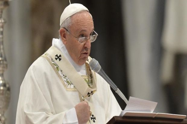 Resepsionis Paus Francis...