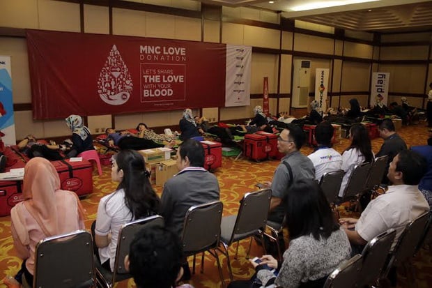 Aksi Donor Darah MNC...