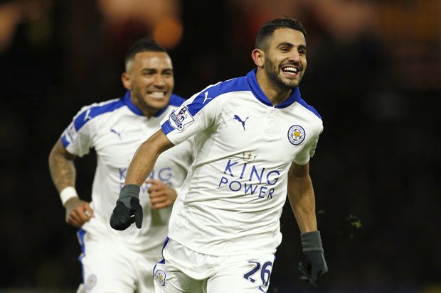 Mahrez Dekatkan Leicester...