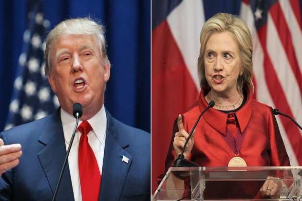 Donald Trump Sebut Hillary...