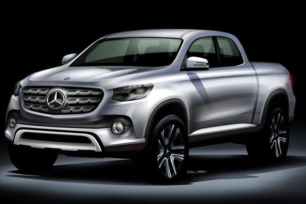 Mercedes Siapkan Pick-up...
