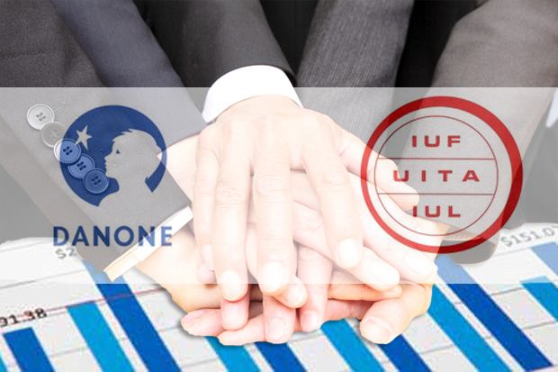 Danone-IUF Tanda Tangani...