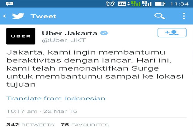 Transportasi Umum Lumpuh...
