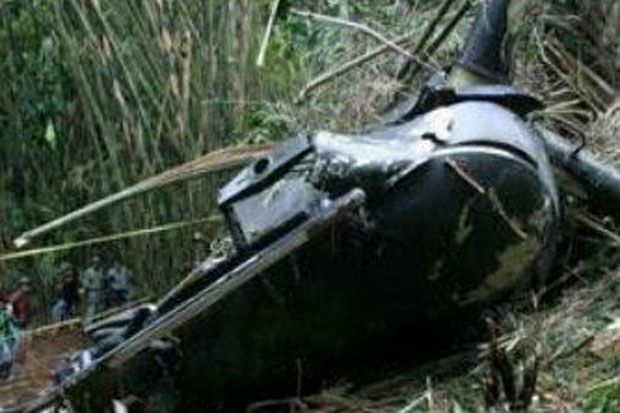 Heli yang Jatuh di Poso...